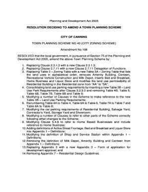 TOWN PLANNING SCHEME NO. 40 (CITY ZONING SCHEME) AMENDM.